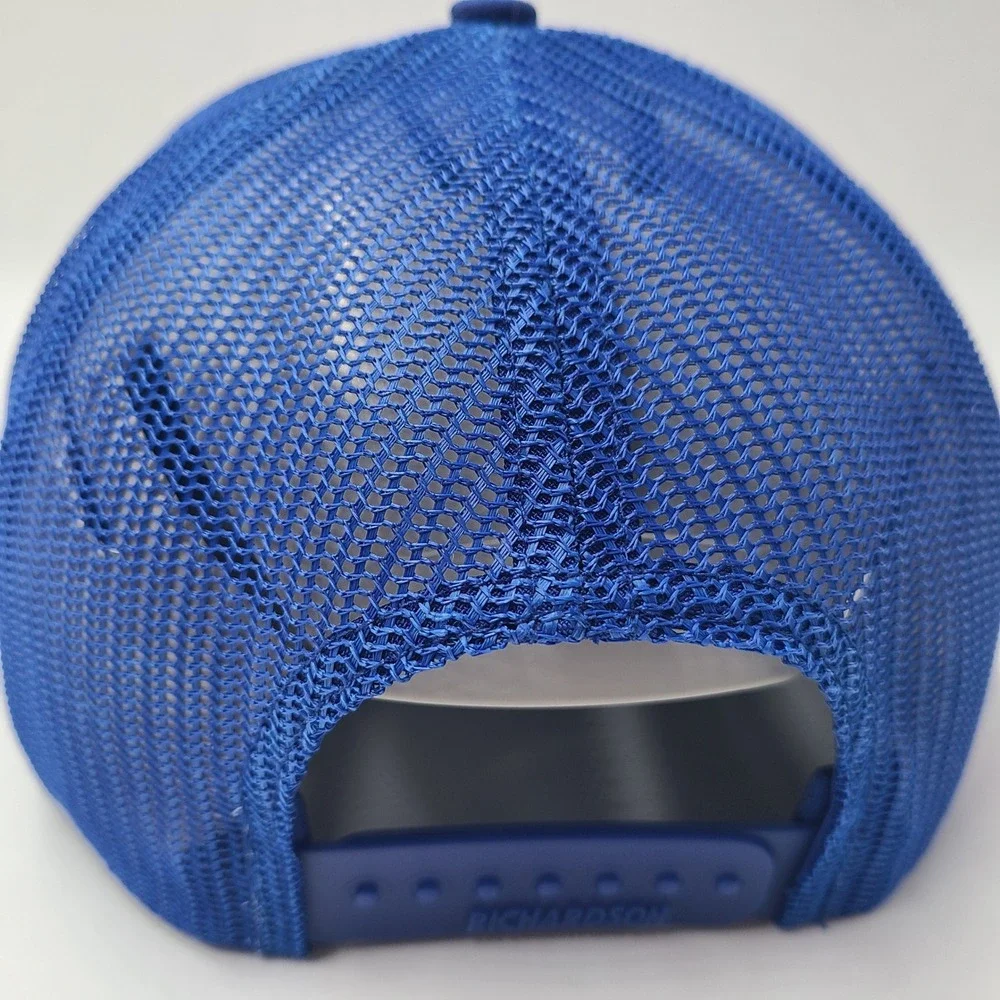 Texas Hat Snapback Trucker Mesh Richardson Blue Yellow State Checkered Flag Men‎